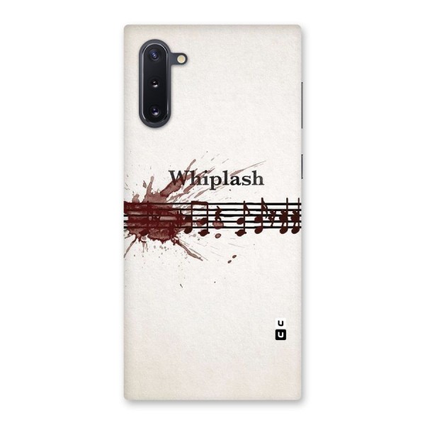 Music Notes Splash Back Case for Galaxy Note 10