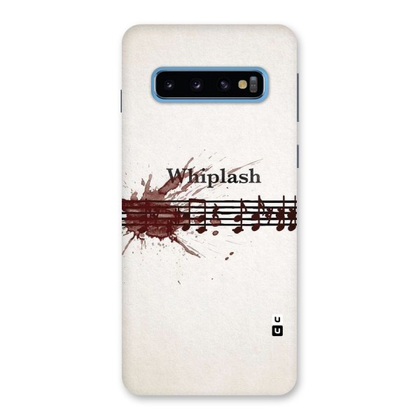 Music Notes Splash Back Case for Galaxy S10