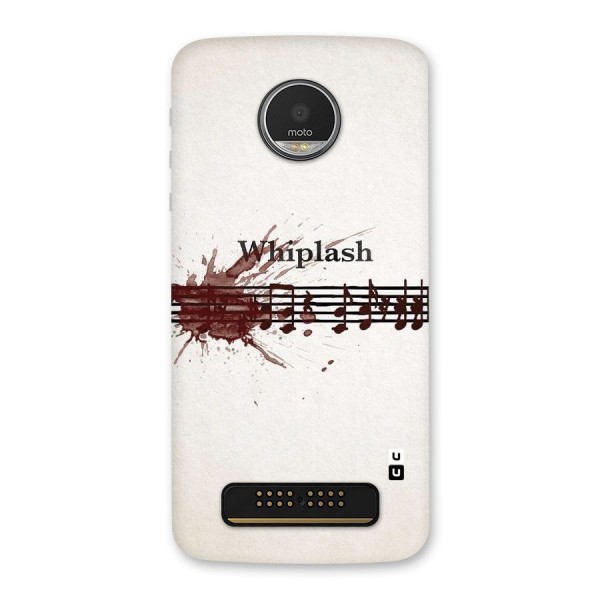 Music Notes Splash Back Case for Moto Z Play