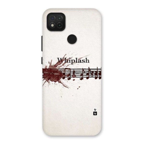 Music Notes Splash Back Case for Redmi 9C