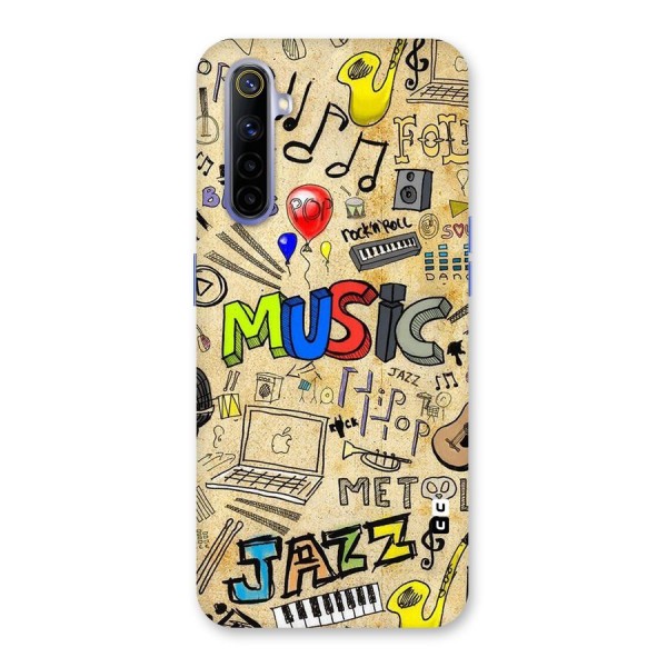 Music Pattern Back Case for Realme 6