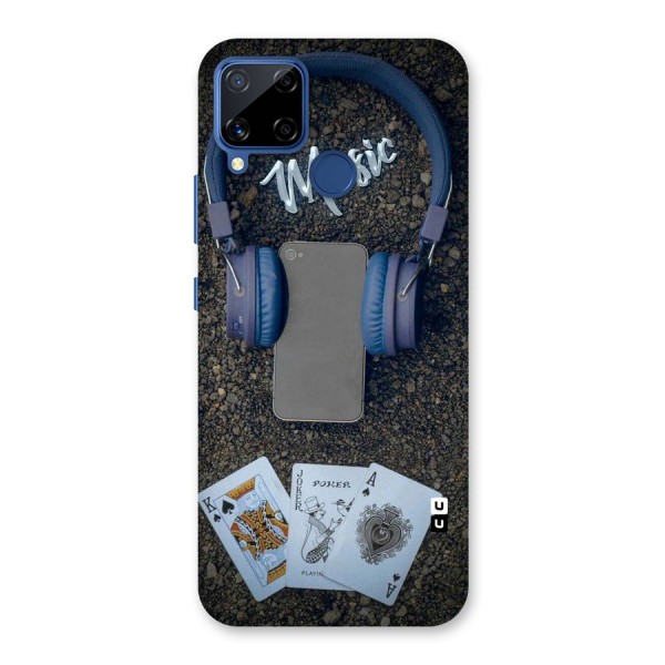 Music Power Cards Back Case for Realme C12