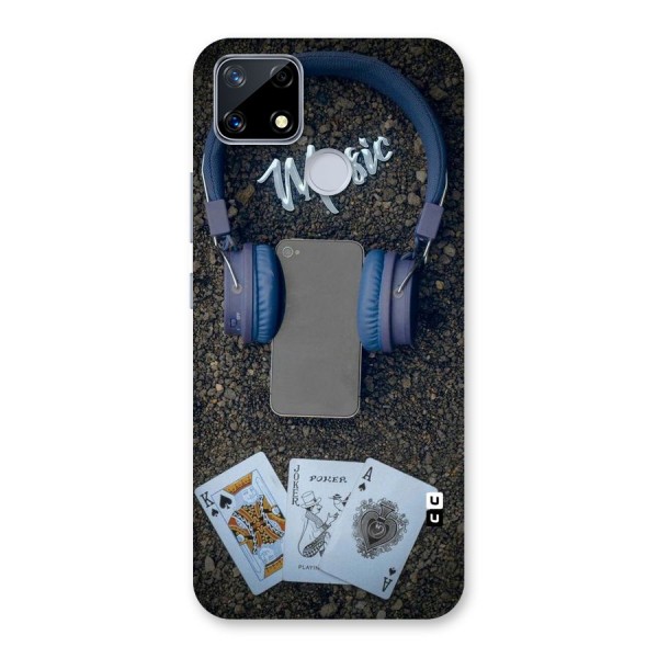 Music Power Cards Back Case for Realme Narzo 20