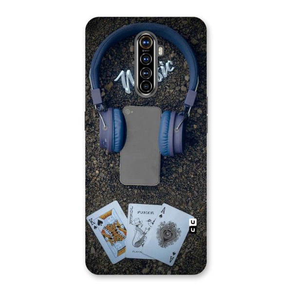 Music Power Cards Back Case for Realme X2 Pro