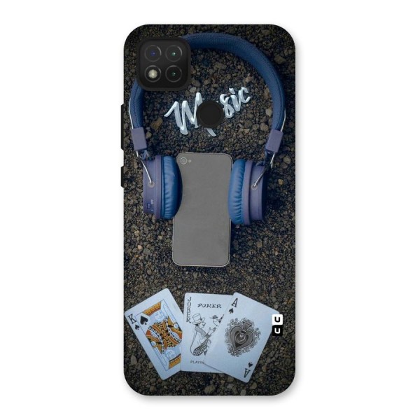 Music Power Cards Back Case for Redmi 9C