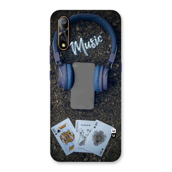 Music Power Cards Back Case for Vivo S1