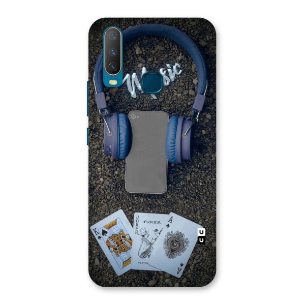 Music Power Cards Back Case for Vivo Y17