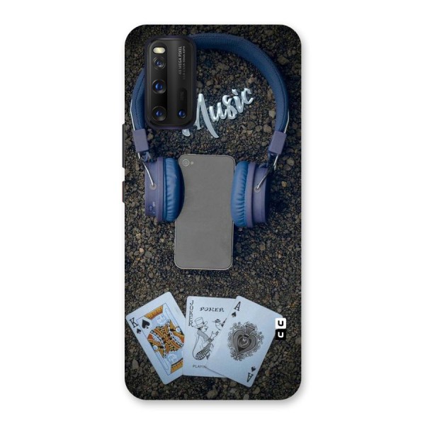 Music Power Cards Back Case for Vivo iQOO 3