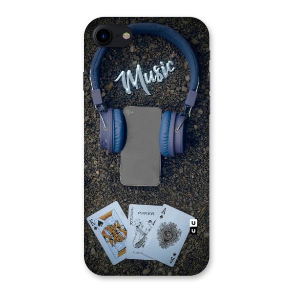 Music Power Cards Back Case for iPhone SE 2020