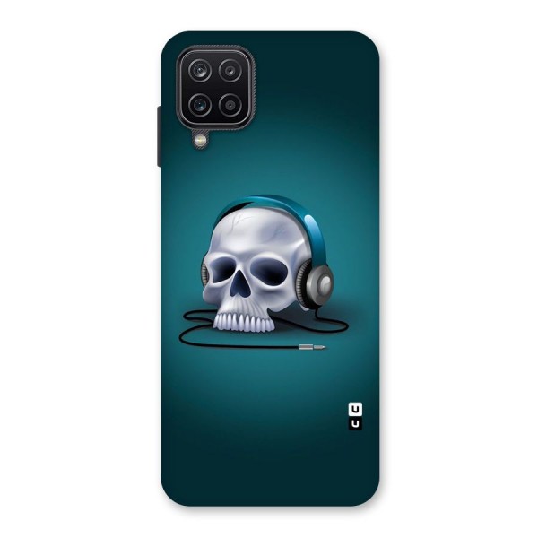 Music Skull Back Case for Galaxy A12