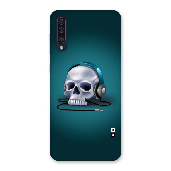 Music Skull Back Case for Galaxy A50