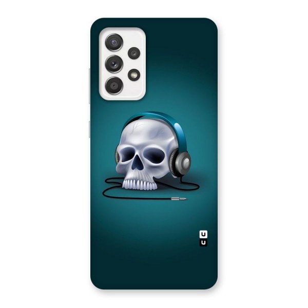 Music Skull Back Case for Galaxy A52