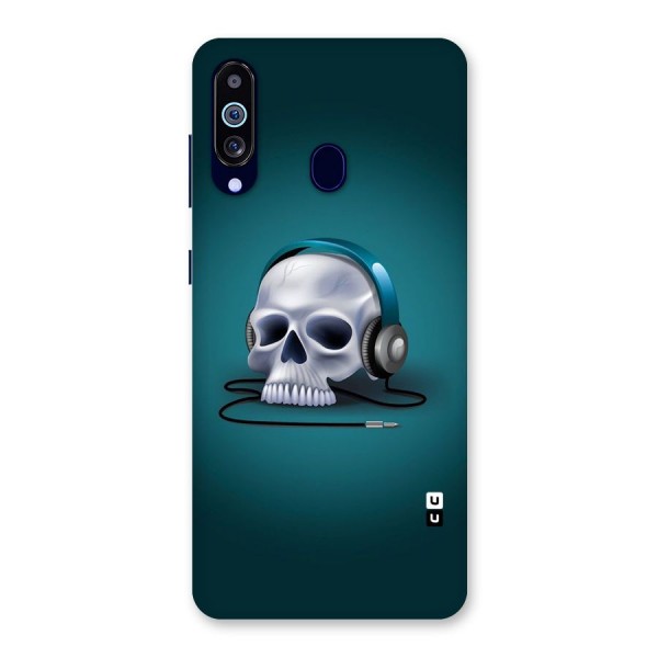 Music Skull Back Case for Galaxy A60