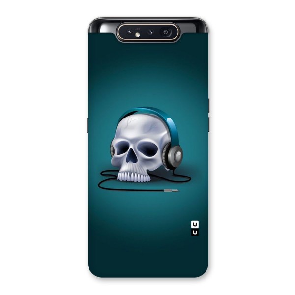 Music Skull Back Case for Galaxy A80