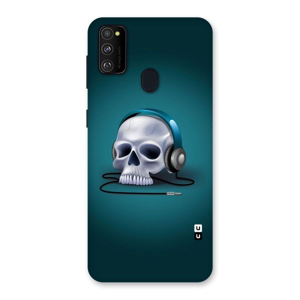 Music Skull Back Case for Galaxy M21