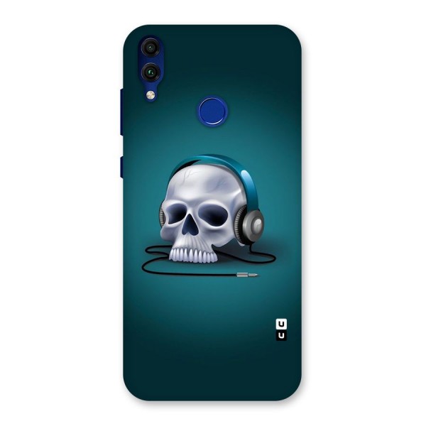 Music Skull Back Case for Honor 8C