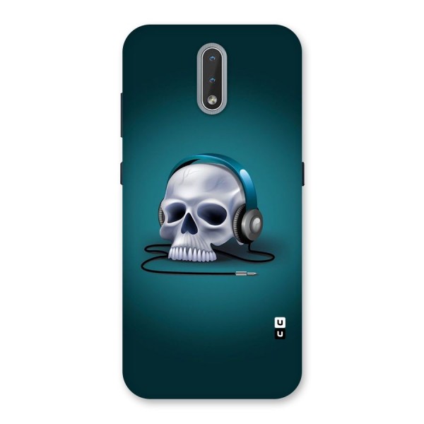 Music Skull Back Case for Nokia 2.3