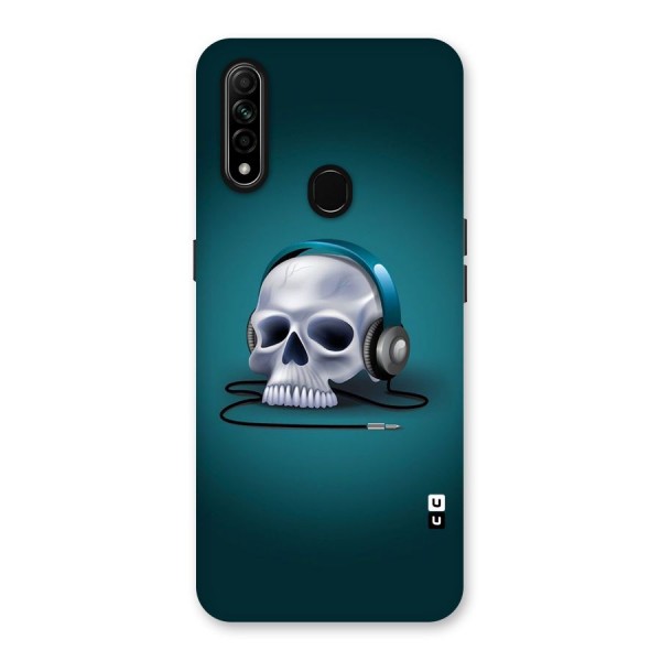 Music Skull Back Case for Oppo A31