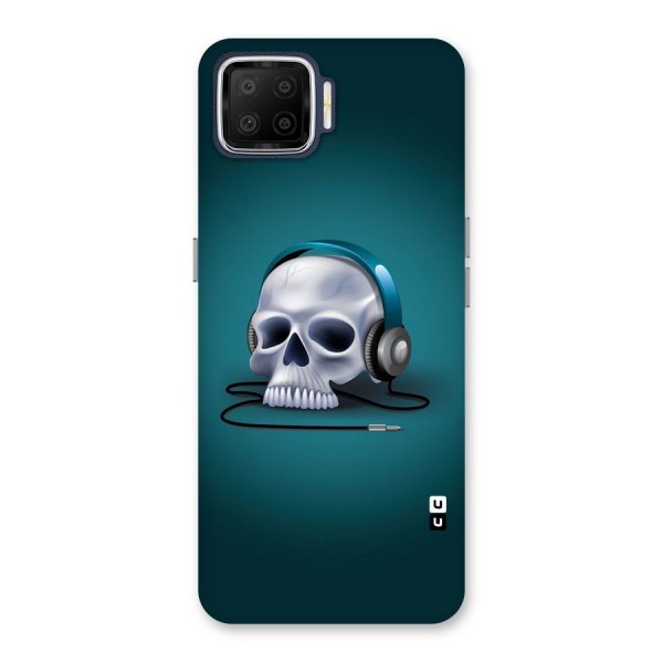 Music Skull Back Case for Oppo F17