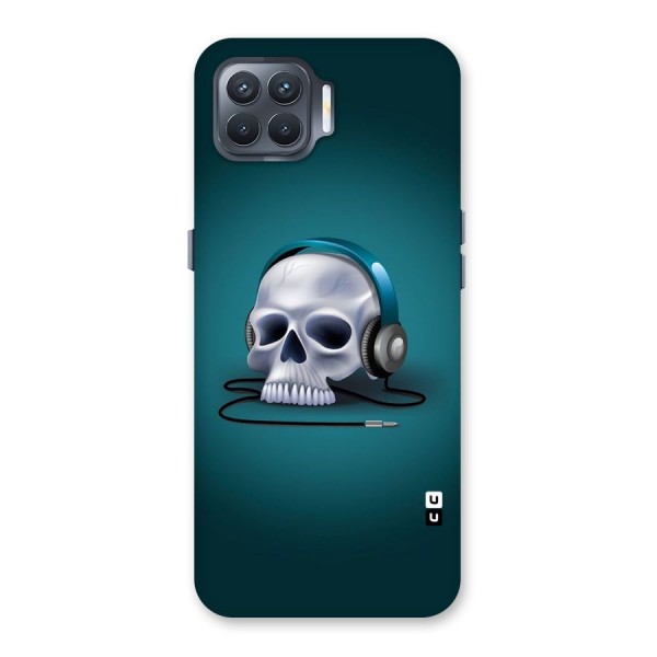 Music Skull Back Case for Oppo F17 Pro