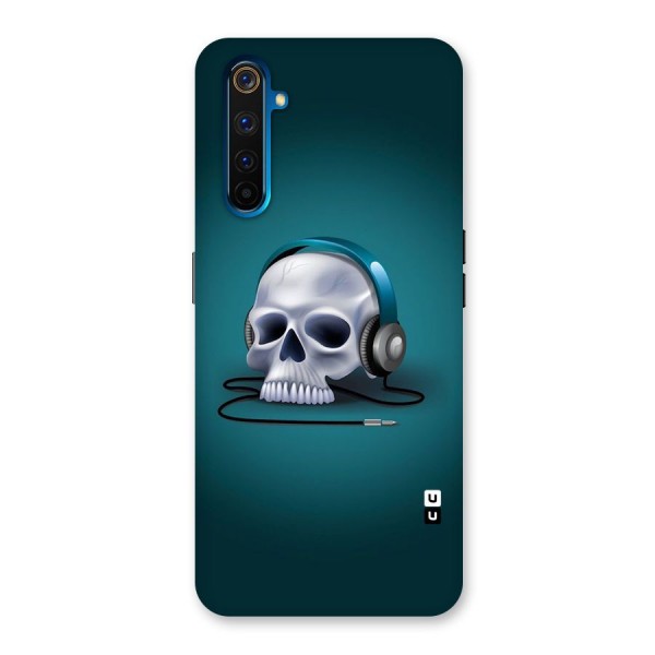 Music Skull Back Case for Realme 6 Pro