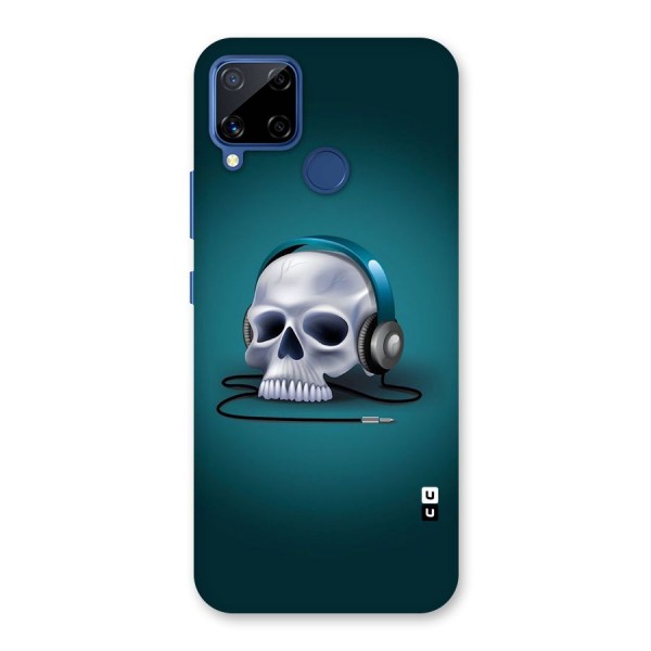 Music Skull Back Case for Realme Narzo 30A