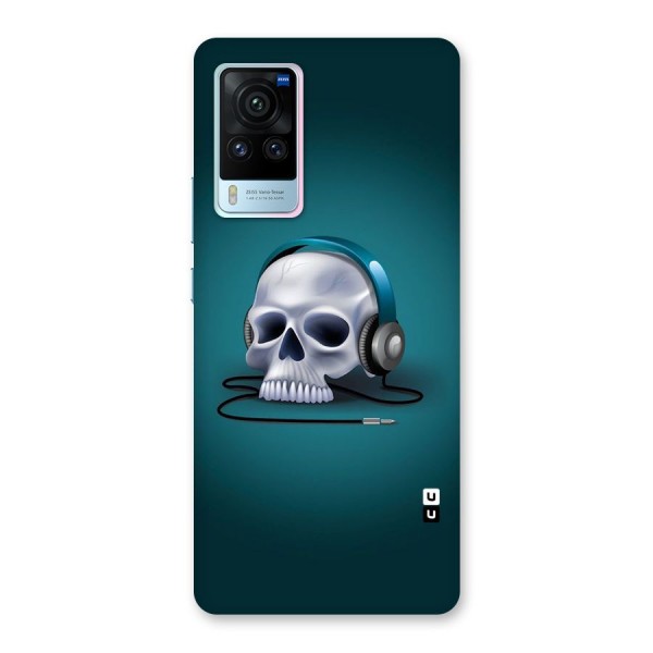 Music Skull Back Case for Vivo X60 Pro