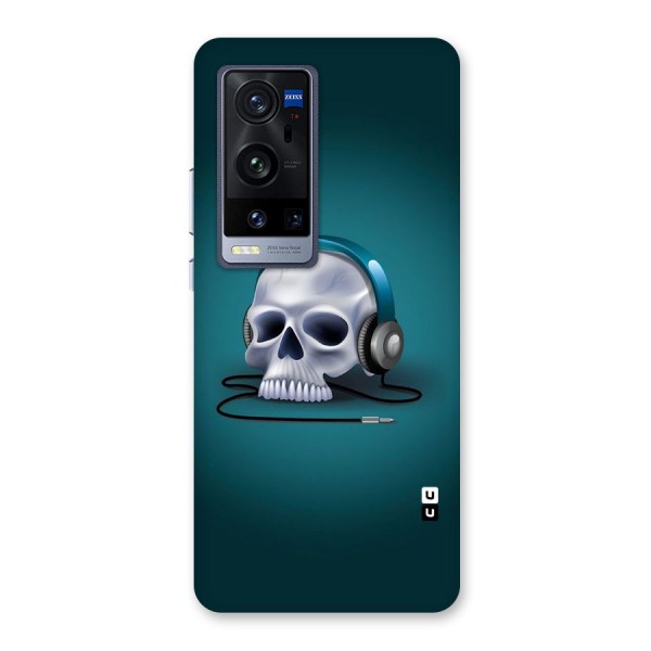 Music Skull Back Case for Vivo X60 Pro Plus