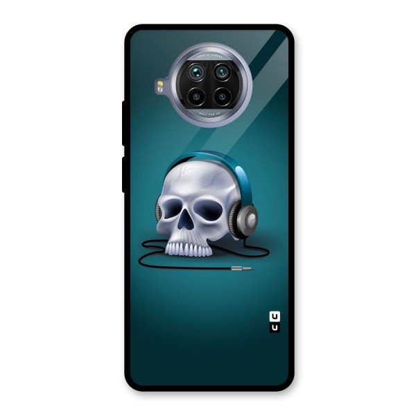 Music Skull Glass Back Case for Mi 10i