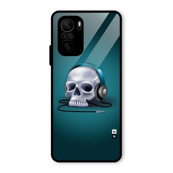 Music Skull Glass Back Case for Mi 11x