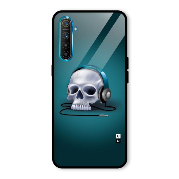 Music Skull Glass Back Case for Realme XT