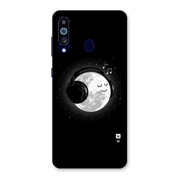 Music World Enjoying Back Case for Galaxy A60