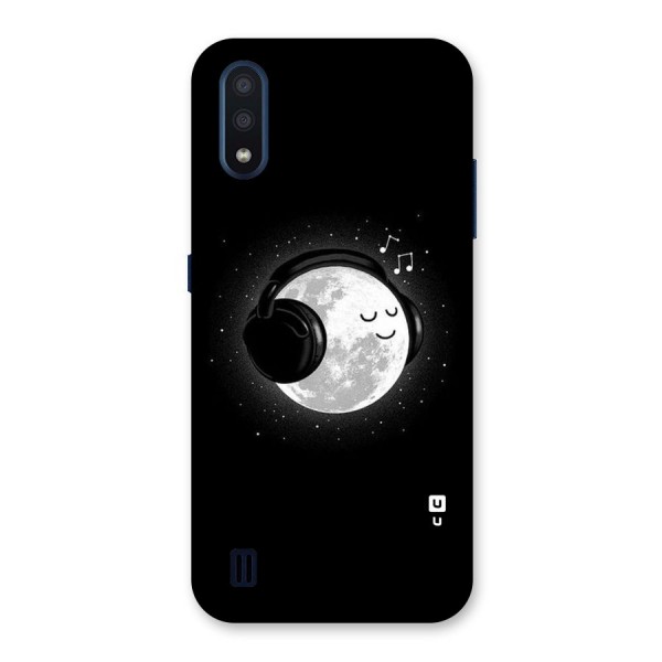 Music World Enjoying Back Case for Galaxy M01