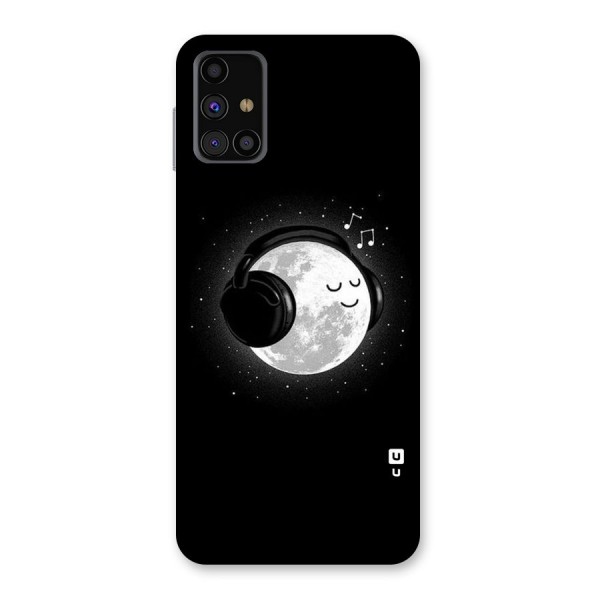 Music World Enjoying Back Case for Galaxy M31s