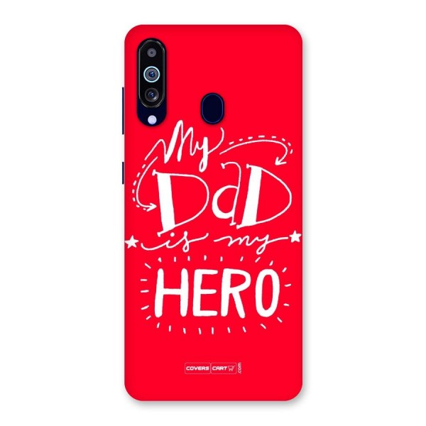 My Dad My Hero Back Case for Galaxy A60