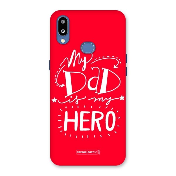 My Dad My Hero Back Case for Galaxy M01s