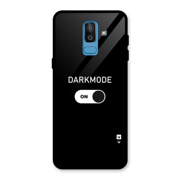 My Darkmode On Glass Back Case for Galaxy J8