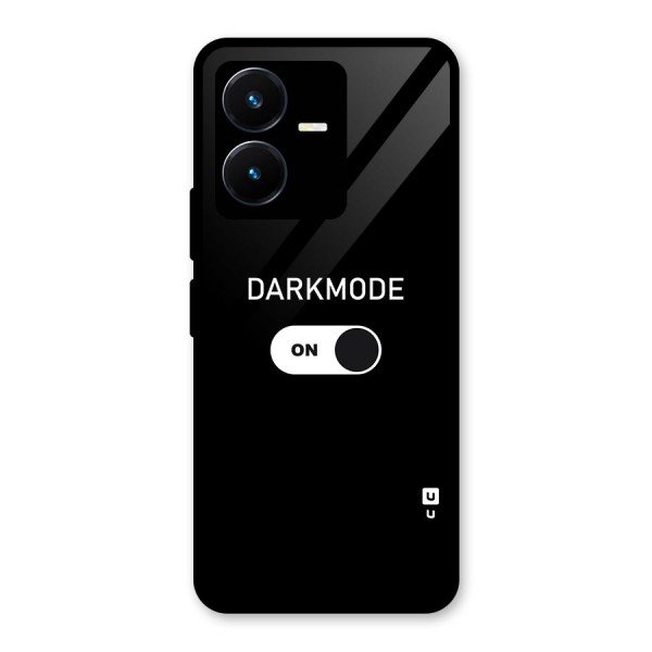 My Darkmode On Glass Back Case for Vivo Y22