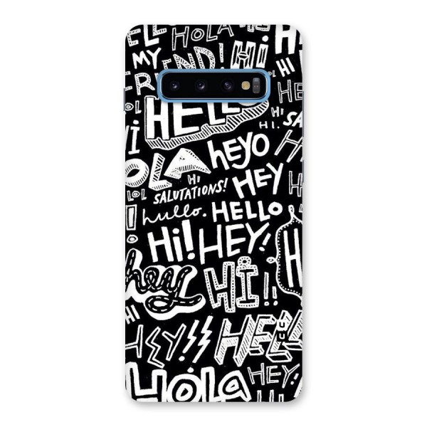 My Friend Back Case for Galaxy S10 Plus