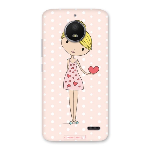 My Innocent Heart Back Case for Moto E4