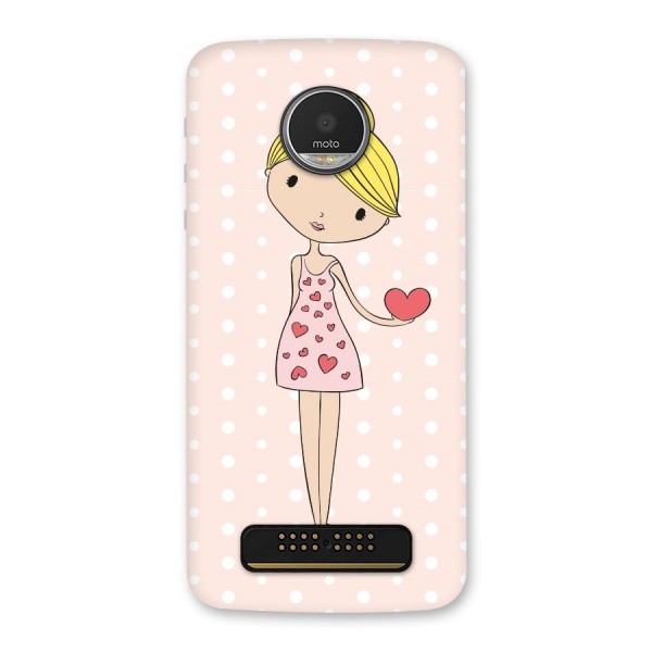 My Innocent Heart Back Case for Moto Z Play