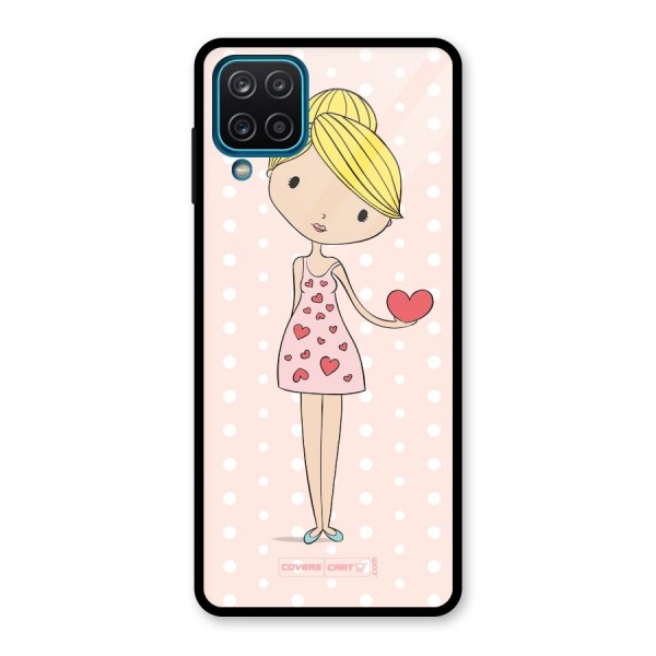 My Innocent Heart Glass Back Case for Galaxy A12