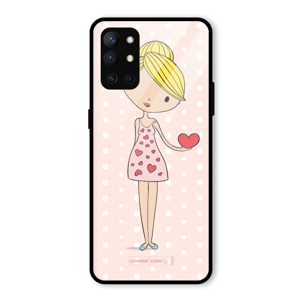 My Innocent Heart Glass Back Case for OnePlus 9R