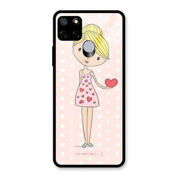 My Innocent Heart Glass Back Case for Realme C15