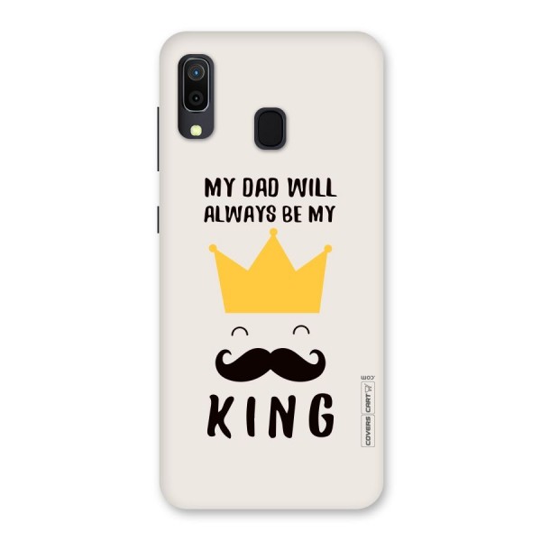 My King Dad Back Case for Galaxy A20