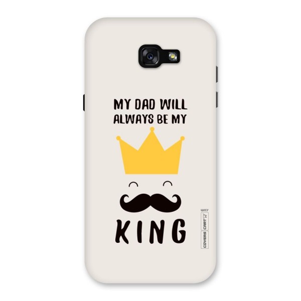 My King Dad Back Case for Galaxy A7 (2017)