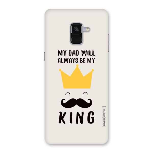 My King Dad Back Case for Galaxy A8 Plus