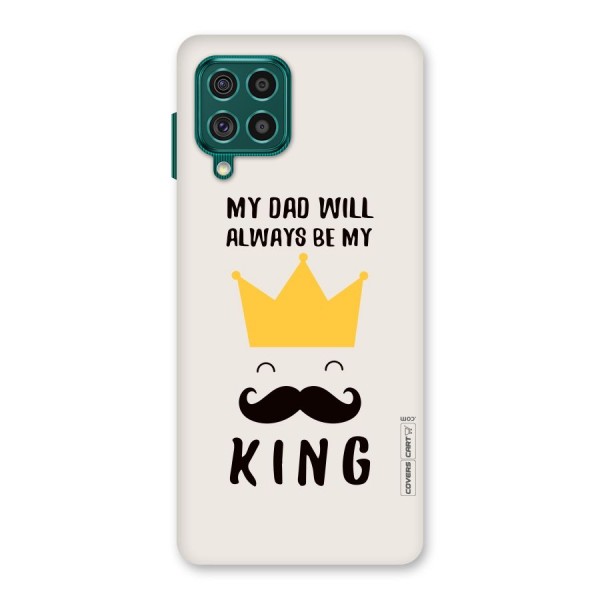 My King Dad Back Case for Galaxy F62