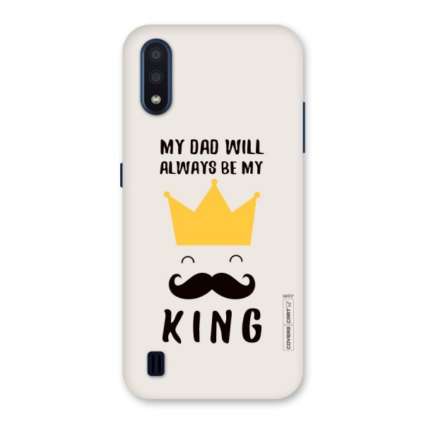 My King Dad Back Case for Galaxy M01