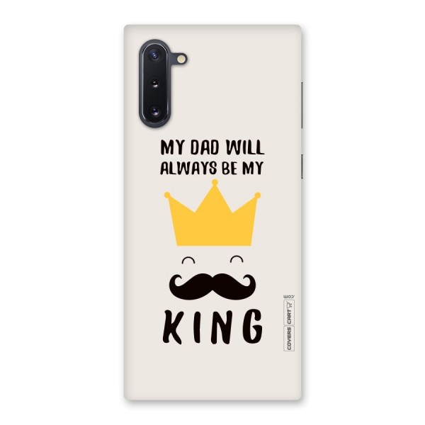 My King Dad Back Case for Galaxy Note 10